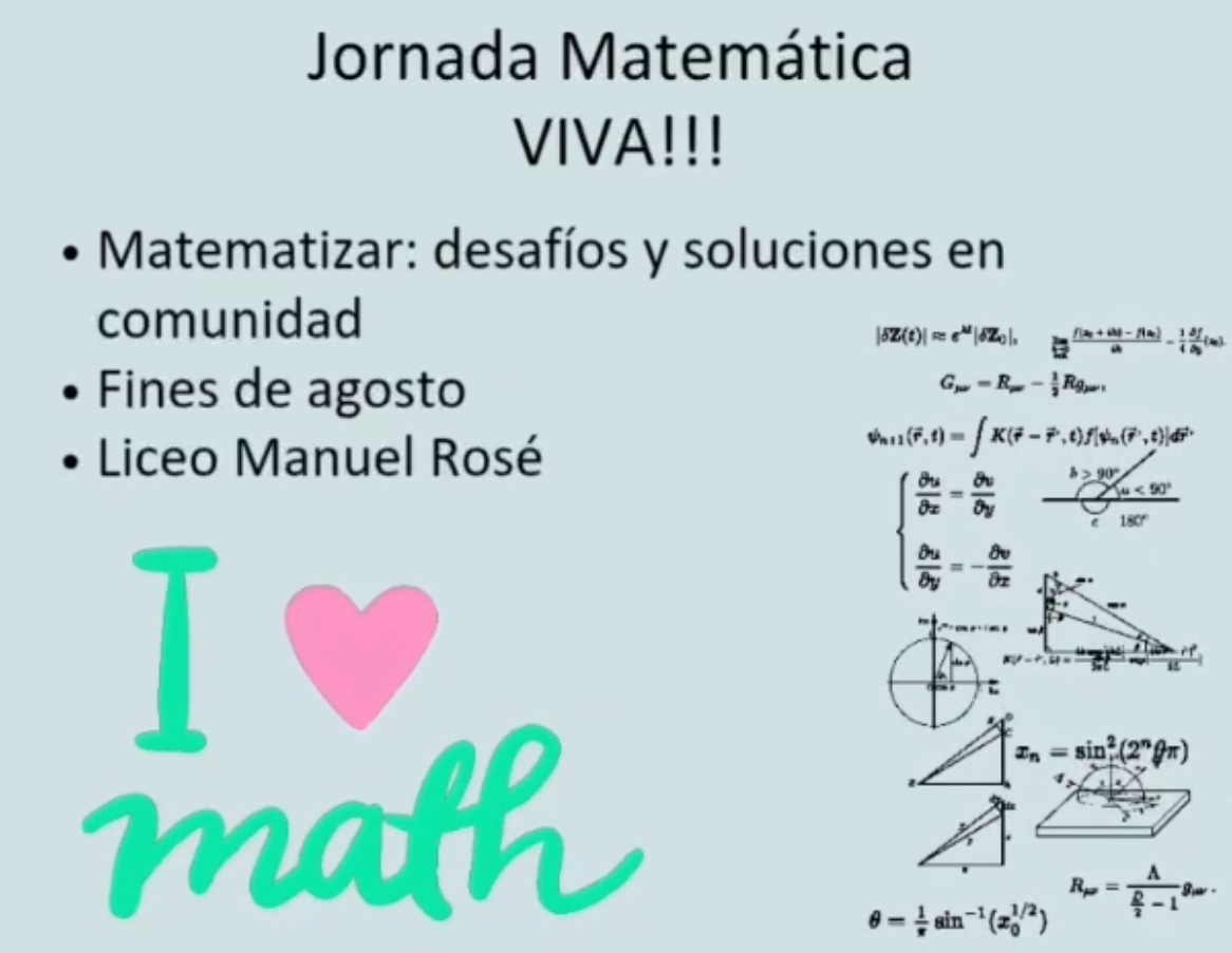 Invitación Jornada de Integración